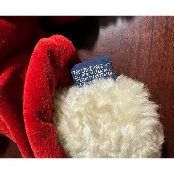 12" Boyds Bear Collection with Red Jumper Bow 1985-97 JB Bean Series - Picture 4 of 9